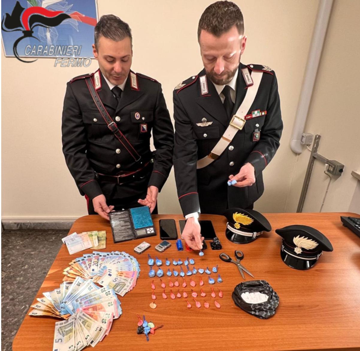 Monte Urano, cocaina nel casolare abbandonato dove si rifugia: arrestato 24enne marocchino