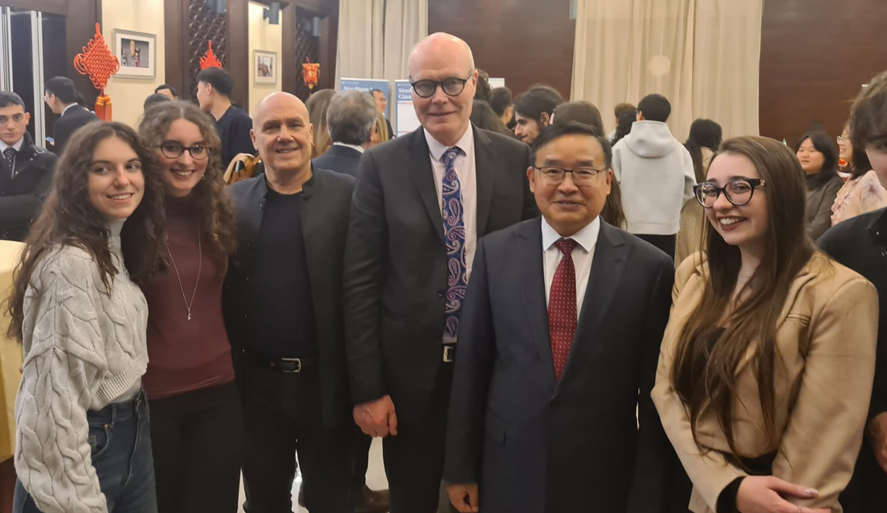 Il rettore dell'Università di Macerata incontra l'Ambasciatore cinese in Italia