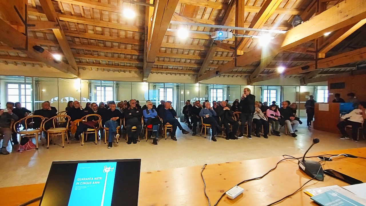 L'intervento di Fabrizio Marcantoni, ex sindaco di Senigallia, in biblioteca Antonelliana