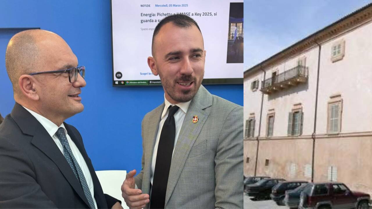 Guido Castelli e Denis Cingolani
