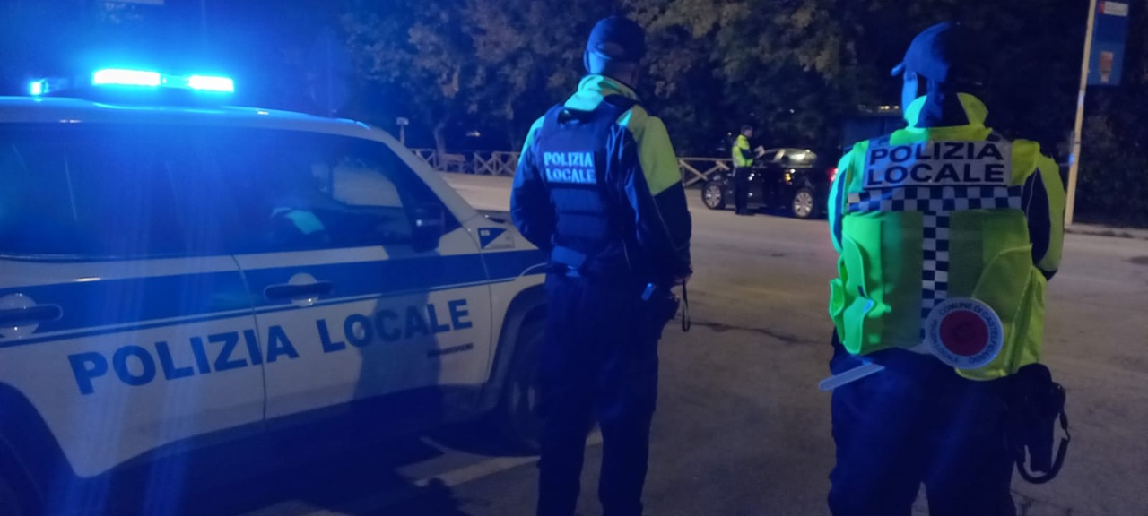 I vigili a Castelfidardo