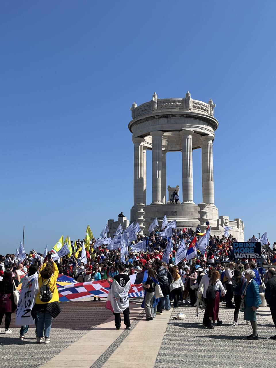 Erasmus Generation Meeting: la festa in corteo per le strade di Ancona, la folla