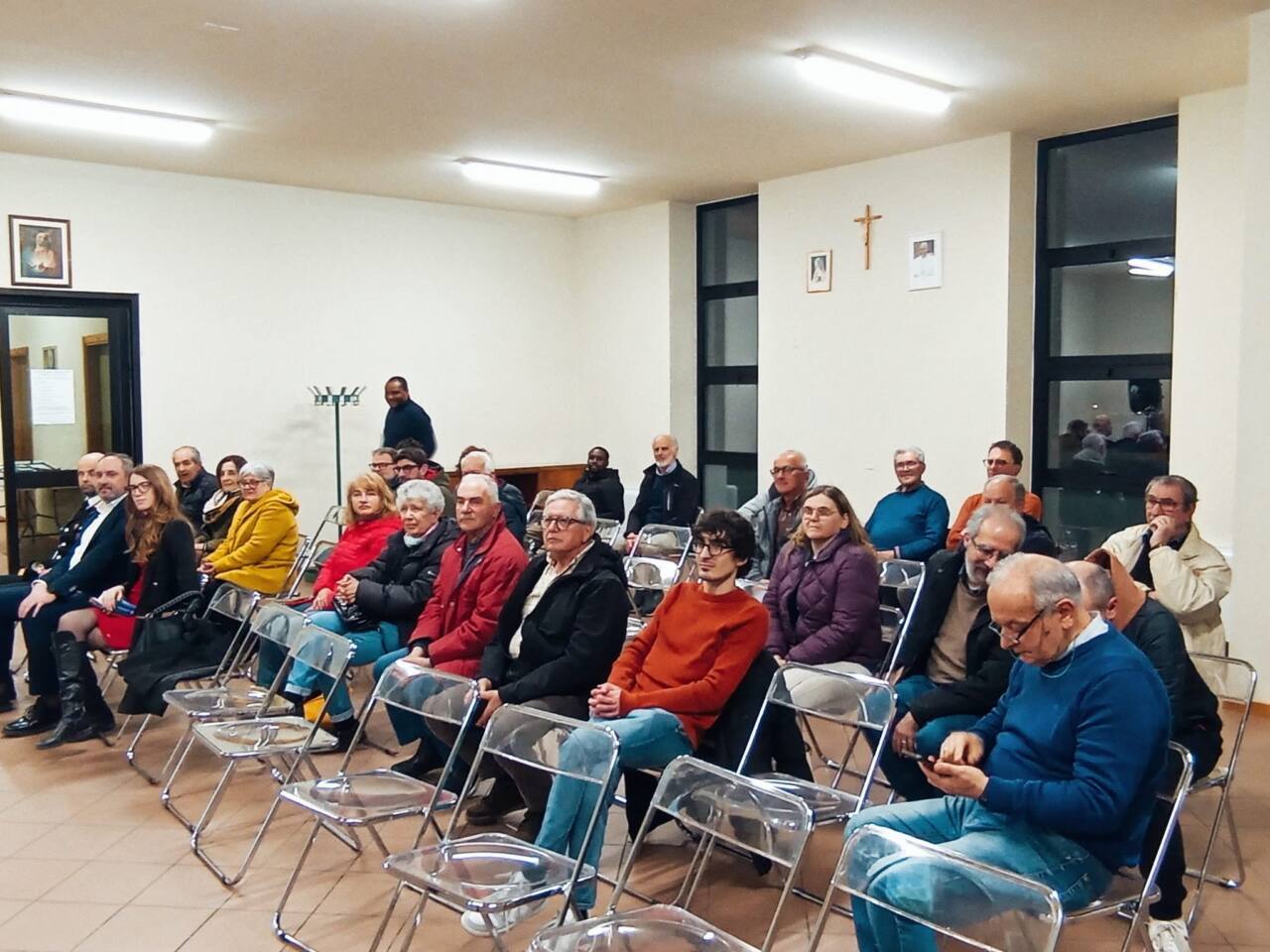Pubblico presente all'incontro sul Codice della Strada