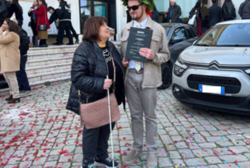 Nicholas Macellari con Bruna Giampieri