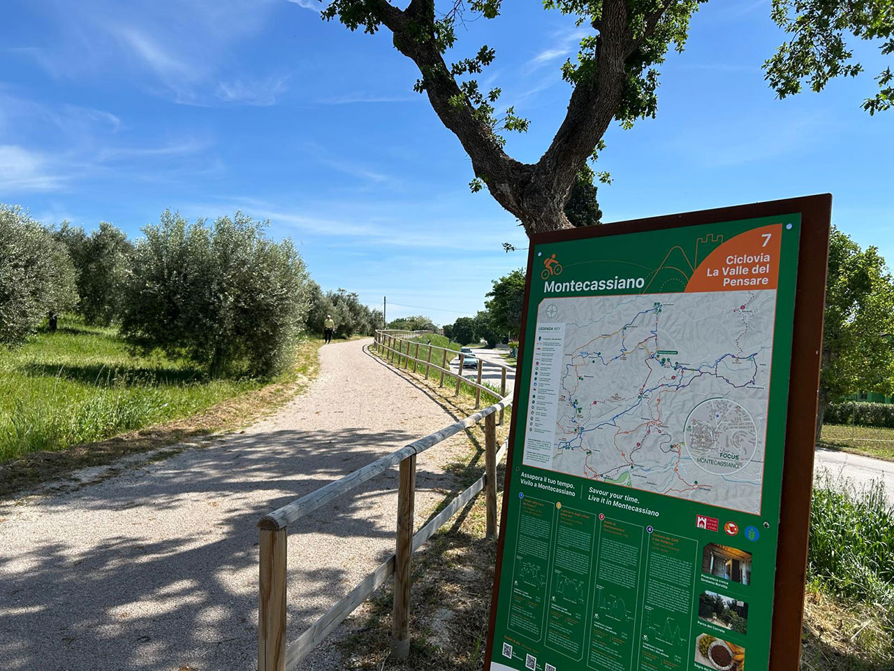 Inaugurazione pista ciclabile Montecassiano