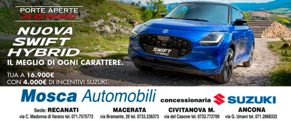 Suzuki Swift Hybrid Mosca Automobili