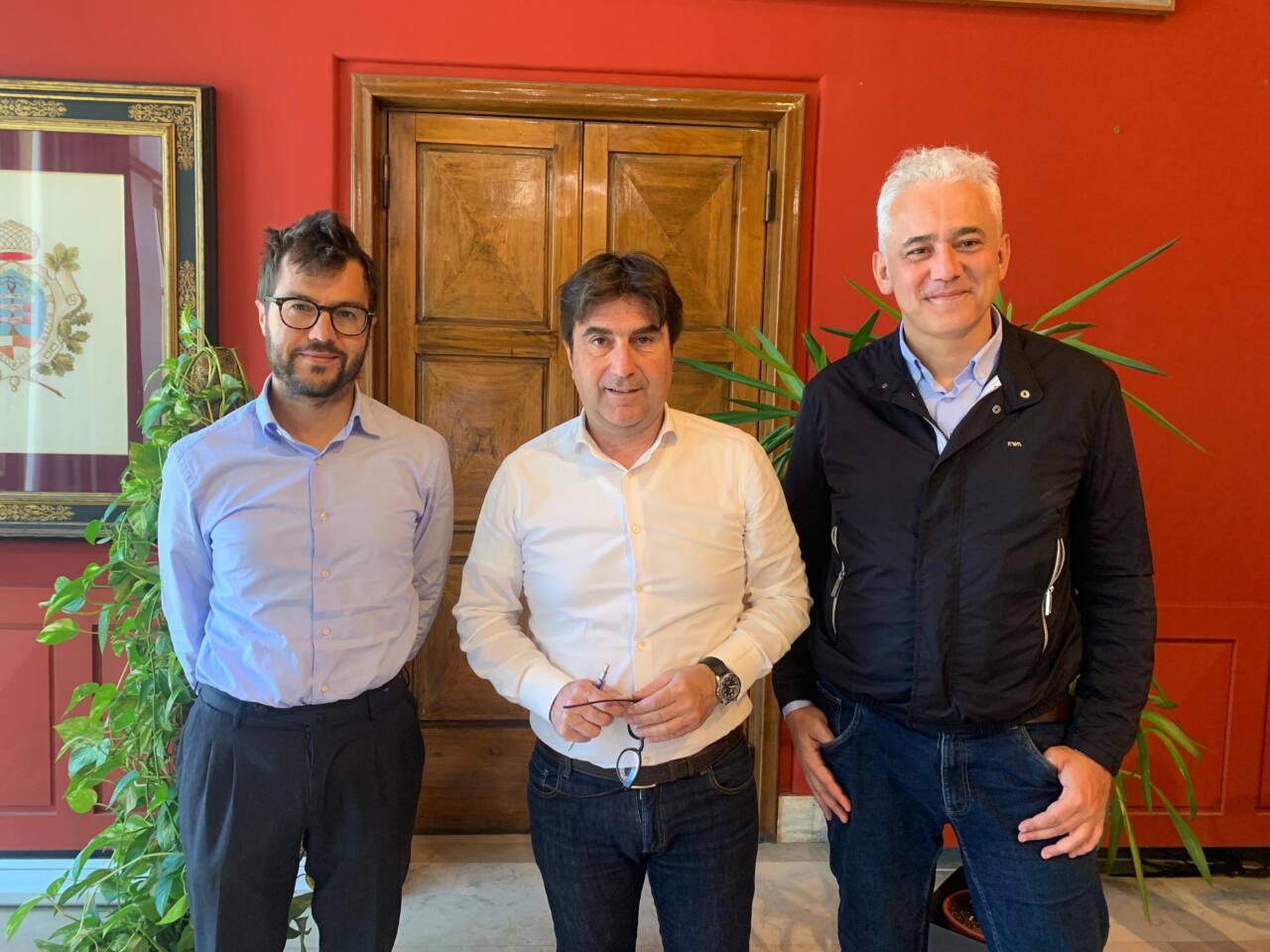 Nella foto: Pozzi, Biancani, Pandolfi