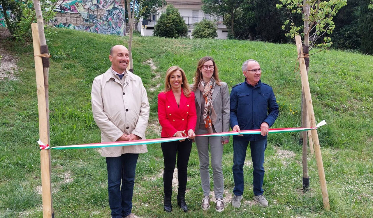 Inaugurata una nuova area verde al parco Kennedy di Falconara (Foto: Comune di Falconara)