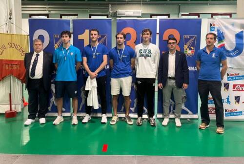 Ancona, ai Campionati Nazionali Universitari il bronzo nel fioretto maschile a Marco Proietti