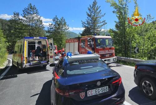 Visso, incidente mortale: perde la vita motociclista