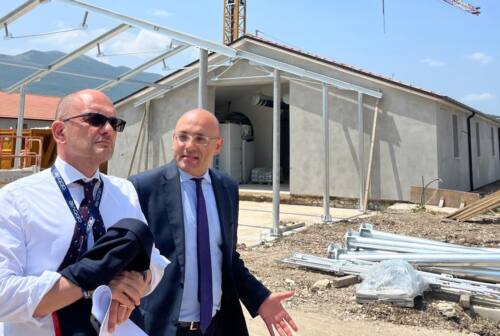 Camerino, avanti i lavori all’Ex Casermette: primo Recovery Art delle Marche. Castelli: «Primi rilasci entro fine 2025»