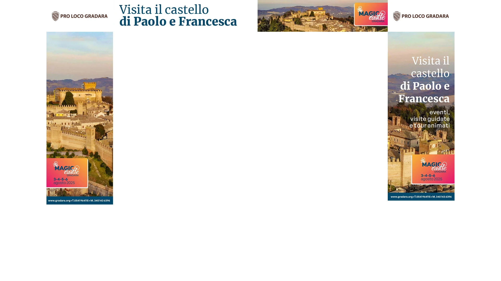 Il castello di Paolo e Francesca Gradara