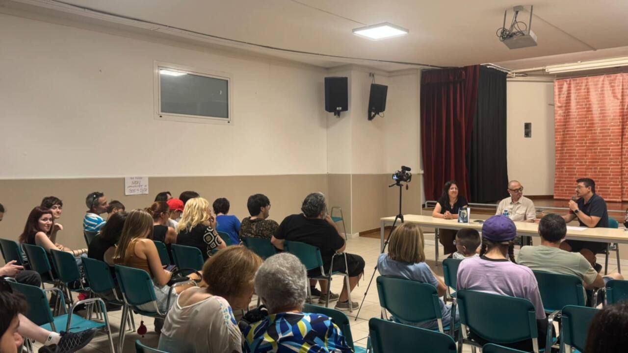 La presentazione del libro al teatrino santi Cosma e Damiano