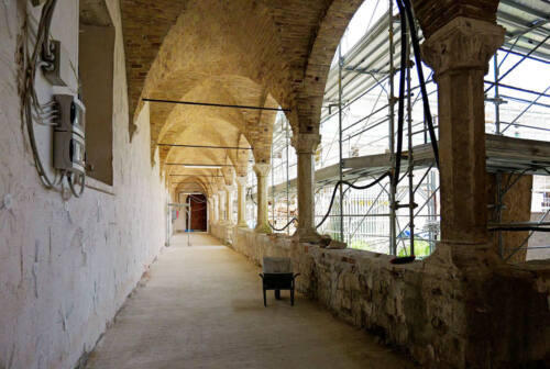 Ascoli Piceno, sopralluogo nel cantiere dell’ex convento San Domenico: saranno realizzati 37 alloggi