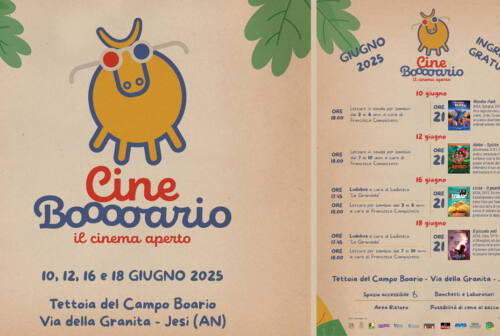 Cineboario, a Jesi il cinema “quasi all’aperto” alla tettoia del Campo Boario