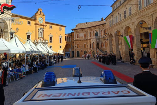 Fermo: 211 anni di Arma dei Carabinieri: la cerimonia in piazza del Popolo