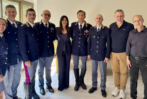 Il Compartimento Polizia Stradale per le Marche saluta la dottoressa Laura Pratesi