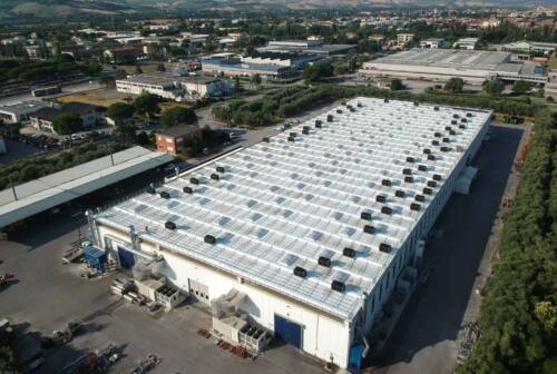 Jesi, Pieralisi a tutto fotovoltaico: impianto da 1,2 milioni di kWh e piena autosufficienza energetica aziendale